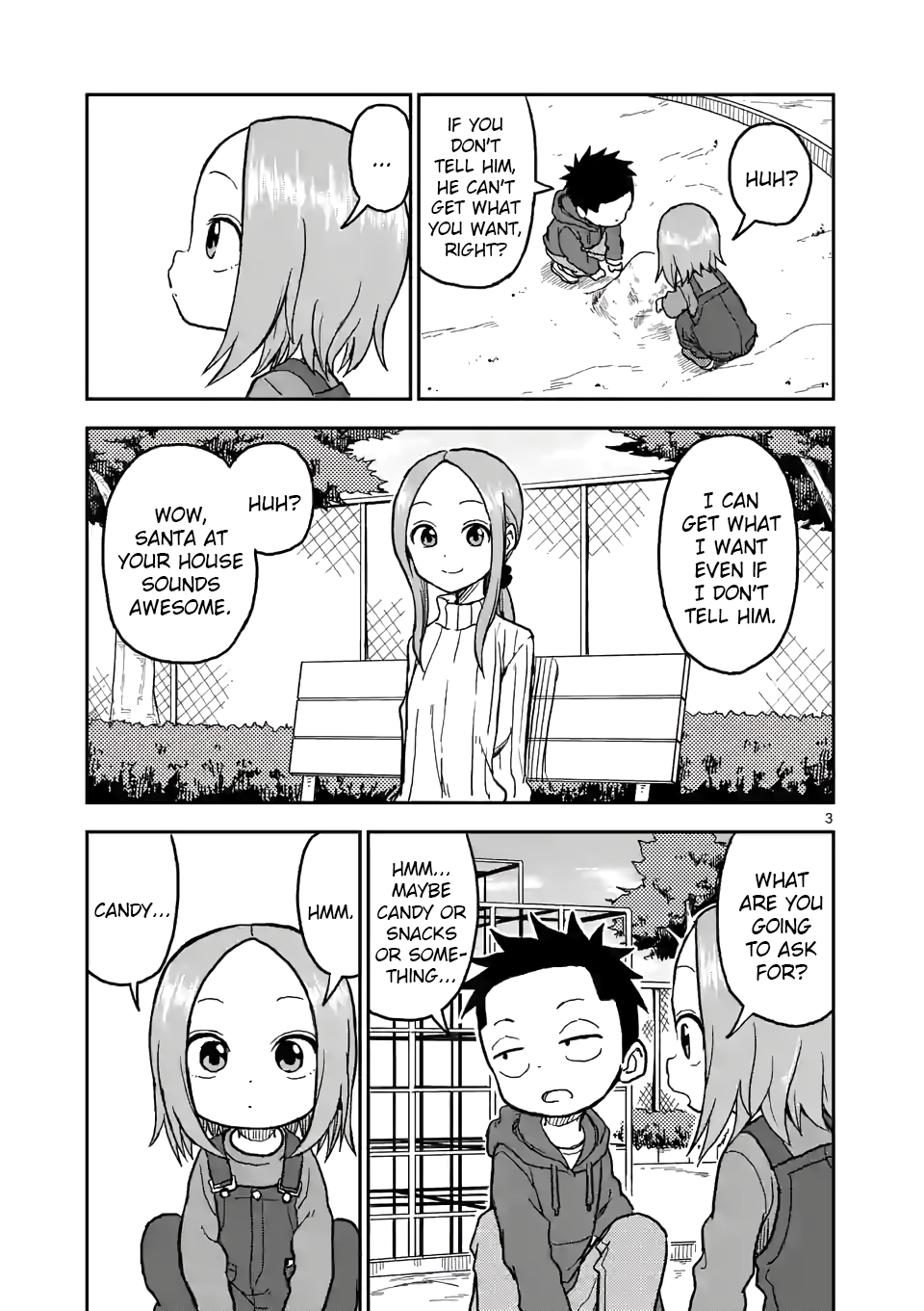 Karakai Jouzu no (Moto) Takagi-san Chapter 116 3